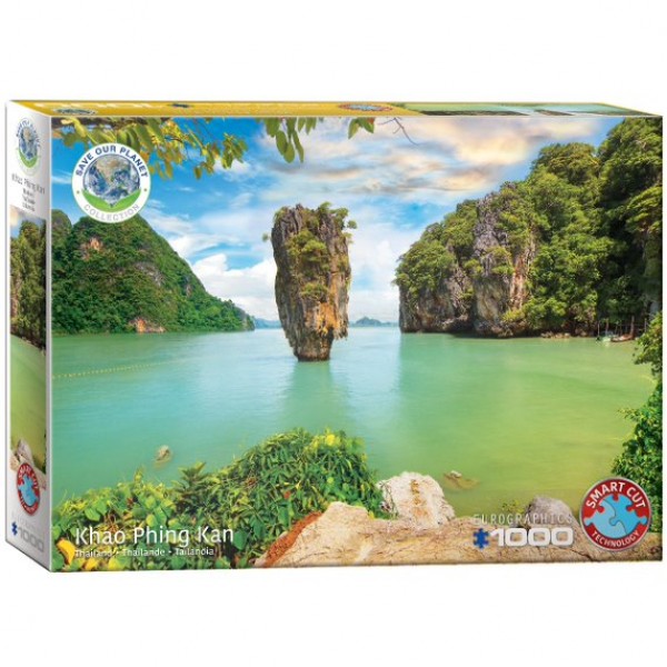 Save our planet, Khao Phing Kan,1000el. (Smart Cut Technology) - Sklep Art Puzzle